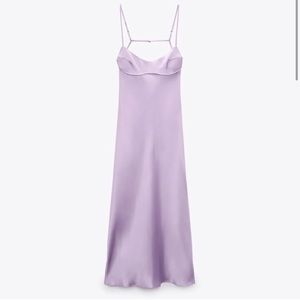 Viral Satin Zara Slip Dress